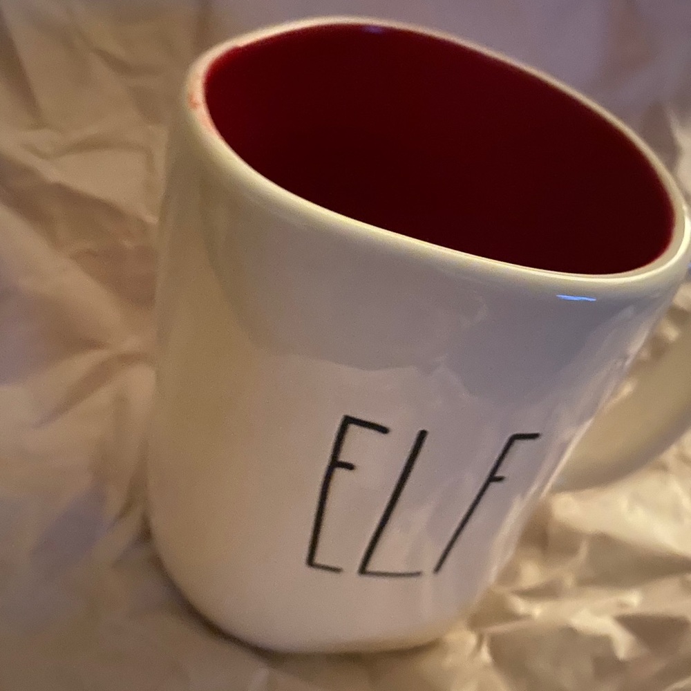 HTF Rae Dunn Elf mug